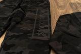 Twin hearts reflective print Essentials jogger set